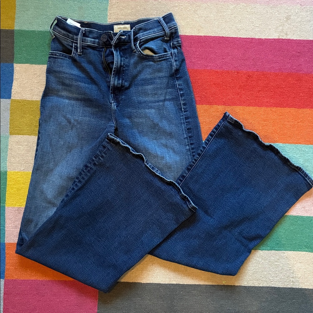 MOTHER Lil’ Histler Roller Sneak Jeans